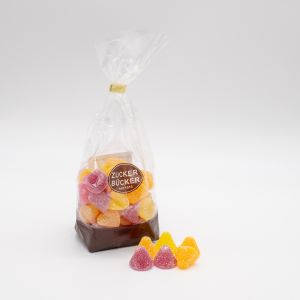 Gezuckerte Frucht-Hütchen Vegan 175 Gramm
