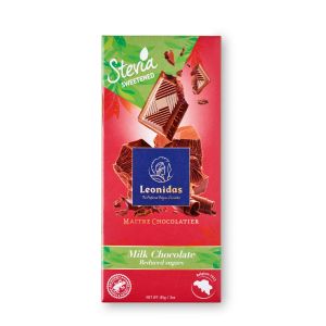 Leonidas Tafelschokolade Vollmilch 85 Gramm - Reduzierter Zuckeranteil