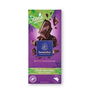 Leonidas Tafelschokolade Zartbitter 85 Gramm - Reduzierter Zuckeranteil