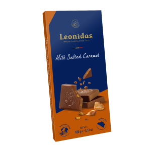 Leonidas Tafelschokolade Milch & Salzkaramell 100 Gramm
