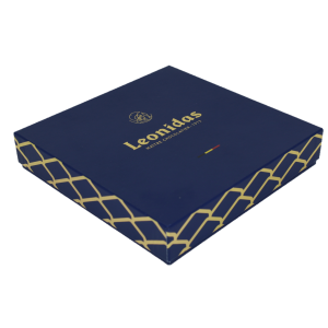 (NEU) Präsentbox Blau 250 Gramm 17 Leonidas Pralinen ohne Alkohol 