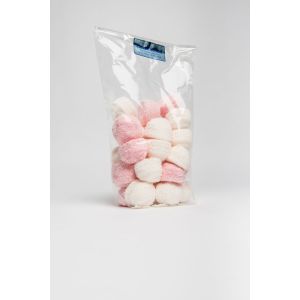 Speck Bälle rosa/weiß 150 Gramm