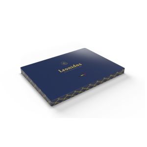 Luxus Präsentbox Blau 56 Leonidas Pralinen Ohne Alkohol