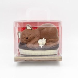 Geschenkpackung Katzenkörbchen