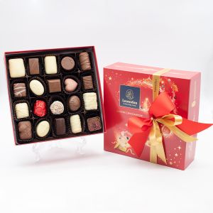Leonidas Weihnachts - Präsentbox ca. 600 Gramm 41 Pralinen ohne Alkohol