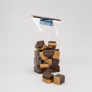 Fudge Schoko - Vanille - weich toffee 150 Gramm