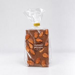 Bruchschokolade mit Gebrannten Mandeln Vollmilch