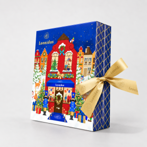 Leonidas Adventskalender Deluxe zum aufklappen ohne Alkohol