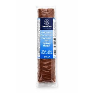 Leonidas Kokos Riegel Vollmilch 80 Gramm