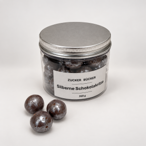 Silberne Schokoladenlakritz - Dose - 200 Gramm