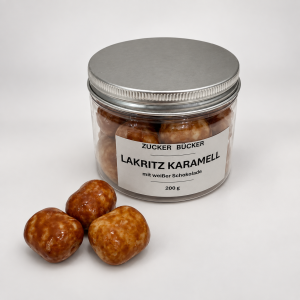 Lakritz-Karamell-Dose - 200 Gramm