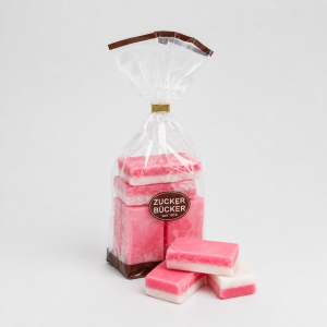 Pfefferminz Fondant.. Beste Qualität.. rosa/weiß 175 Gramm