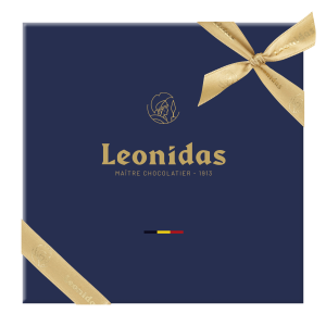 Präsentbox Blau 250 Gramm 17 Leonidas Pralinen ohne Alkohol