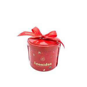 Leonidas Weihnachts Dose 200 Gramm Metall Zylinder 